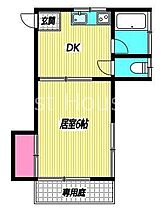 東京都中野区松が丘１丁目（賃貸アパート1DK・1階・22.00㎡） その2