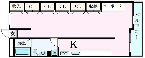 プレステージ姫路西飾磨 ｜兵庫県姫路市飾磨区今在家４丁目(賃貸マンション1R・3階・54.75㎡)の写真 その2