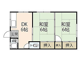 広島県安芸郡海田町南幸町（賃貸マンション2DK・2階・39.33㎡） その2