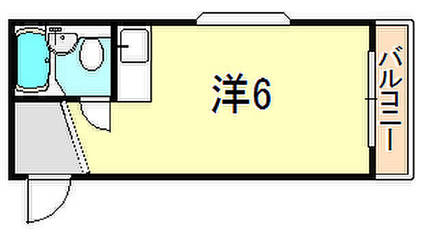 兵庫県明石市西明石南町１丁目(賃貸マンション1R・1階・17.82㎡)の写真 その2