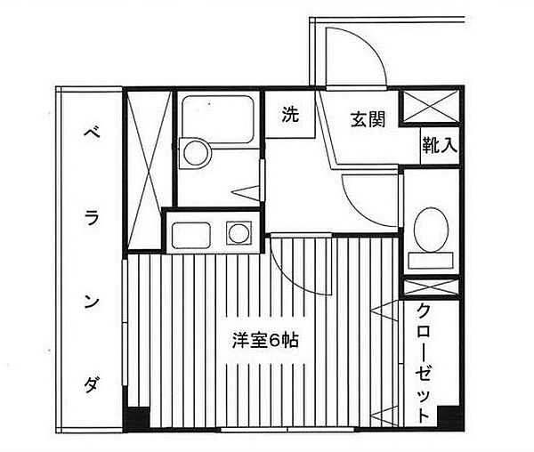 ロイヤルヒルズ忠生 301｜東京都町田市根岸2丁目(賃貸マンション1R・3階・20.10㎡)の写真 その2