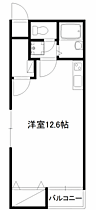 住感シリーズSタイプ住吉  ｜ 山梨県甲府市住吉３丁目12-20（賃貸アパート1R・1階・30.80㎡） その2