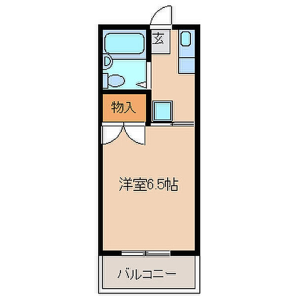 東京都江戸川区東葛西６丁目(賃貸マンション1K・3階・23.95㎡)の写真 その2