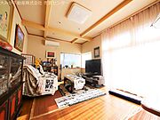 陽当たり抜群のリビング