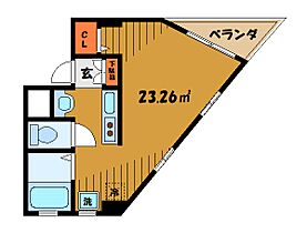 東京都国分寺市本町２丁目（賃貸マンション1K・4階・23.26㎡） その2