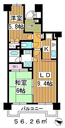 パークハイツ小豆沢 4階/-