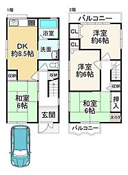 近鉄大阪線 恩智駅 徒歩17分