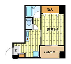 きららベガ  ｜ 東京都江戸川区南葛西２丁目（賃貸マンション1K・7階・23.98㎡） その2