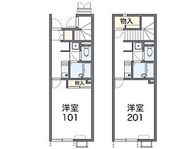 アンジェA 106 ｜ 新潟県上越市大潟区九戸浜261-121（賃貸アパート1K・1階・25.06㎡） その2