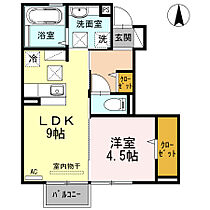 カーサ　フェリーチェ 102 ｜ 山口県宇部市西宇部南２丁目4-32-22（賃貸アパート1LDK・1階・38.04㎡） その2