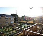 2階より眺望。