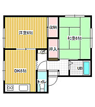 メモワールハウス 206 ｜ 秋田県秋田市広面字広面（賃貸アパート2DK・2階・41.40㎡） その2