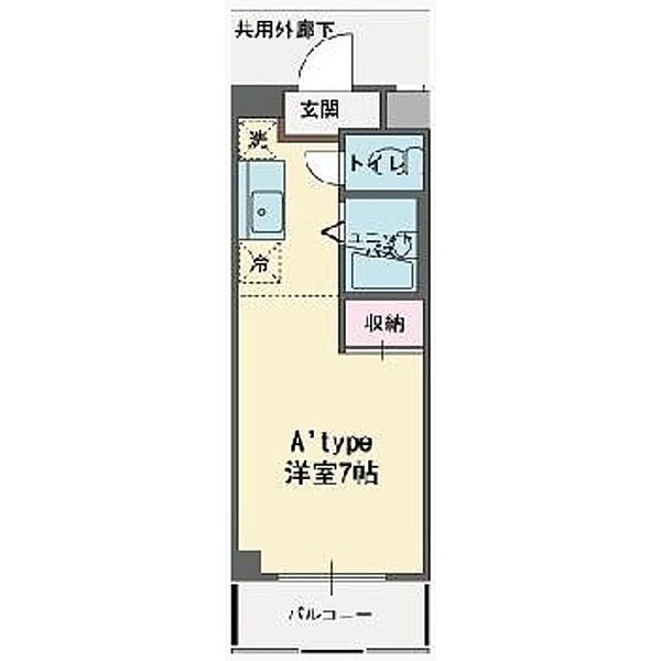 メゾン平成 103｜静岡県沼津市吉田町(賃貸マンション1R・1階・24.17㎡)の写真 その2