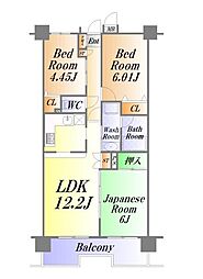 間取図画像 3LDK