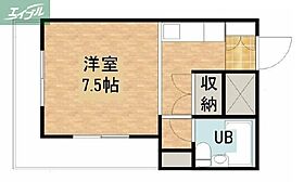 岡山県岡山市北区東古松5丁目（賃貸アパート1K・1階・20.00㎡） その2