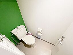 [トイレ] トイレの様子です。スッキリした空間を維持できそうです。