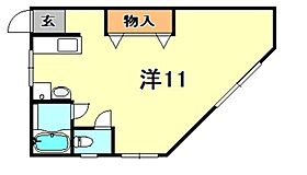 兵庫県神戸市須磨区若木町１丁目（賃貸アパート1R・2階・21.75㎡） その2