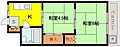 甲南青木コーポラス3階4.4万円