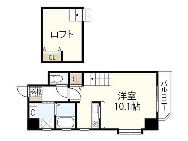 広島県広島市西区観音本町1丁目(賃貸マンション1K・5階・31.98㎡)の写真 その2