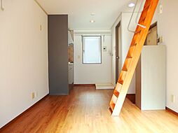 東京メトロ日比谷線 広尾駅 徒歩11分の賃貸アパート 2階ワンルームのリビング/ダイニング