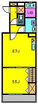 東京都江戸川区東葛西９丁目（賃貸アパート1LDK・2階・37.67㎡） その2