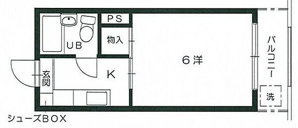 Sunny 長束 ｜広島県広島市安佐南区長束5丁目(賃貸マンション1K・3階・17.00㎡)の写真 その2