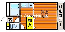 エスポアール21　Ａ棟  ｜ 岡山県岡山市中区原尾島3丁目（賃貸マンション1K・2階・24.50㎡） その2