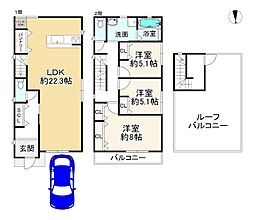 近鉄大阪線 河内山本駅 徒歩17分