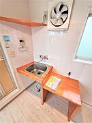 2口コンロ設置可能です。
