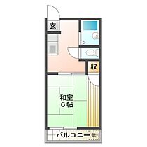 渋見ハイツＢ 202 ｜ 三重県津市渋見町（賃貸アパート1K・2階・26.49㎡） その2