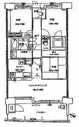 間取図画像 3LDK