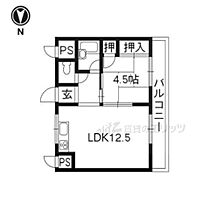 フラットピア 201 ｜ 大阪府高槻市西冠１丁目25-16（賃貸マンション1LDK・2階・41.00㎡） その2