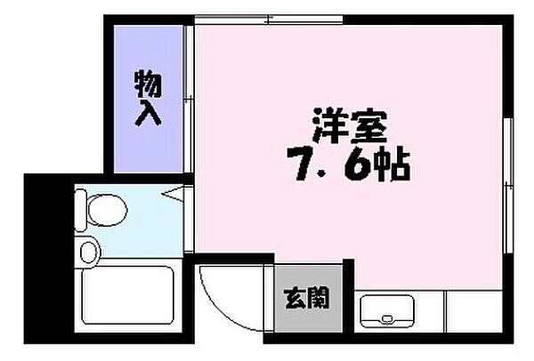 コーポＮＴＡ 102｜鳥取県米子市博労町１丁目(賃貸アパート1K・1階・25.00㎡)の写真 その2