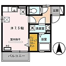 セジュール　エルグリーン  ｜ 大阪府柏原市本郷４丁目（賃貸アパート1K・2階・24.65㎡） その2