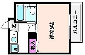 兵庫県神戸市東灘区魚崎南町３丁目（賃貸マンション1K・5階・18.60㎡） その1