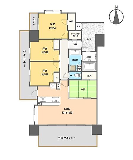 ペットと一緒に住める角部屋のお部屋です♪
