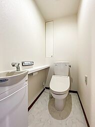 [トイレ] 2022年6月トイレ便座交換。手洗器付きトイレ。