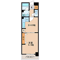 宮城県仙台市青葉区中央４丁目（賃貸マンション1DK・10階・32.65㎡） その2