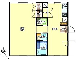 NEXT1 1DKの間取図画像