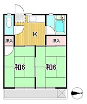 関アパート 203 ｜ 茨城県日立市中成沢町２丁目（賃貸アパート2K・2階・32.29㎡） その2