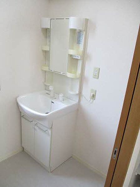 画像6:独立洗面台はシャワー付きです○室内洗濯機置き場も完備＊