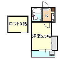 岡山県岡山市北区東古松２丁目（賃貸アパート1K・2階・16.50㎡） その2