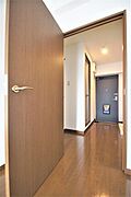 お部屋から見たキッチン周り