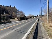 前面道路