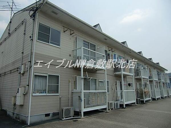 岡山県倉敷市中庄(賃貸アパート2DK・2階・43.00㎡)の写真 その6