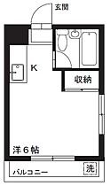 ニューハイムII  ｜ 東京都福生市牛浜（賃貸マンション1R・2階・18.21㎡） その2