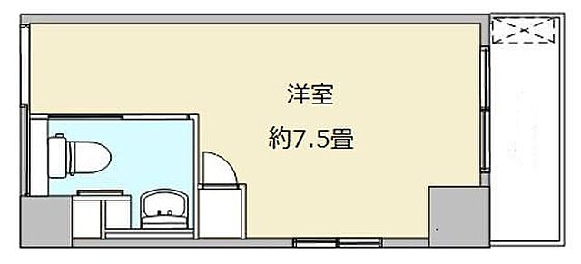 間取り オーナーチェンジファミニューすみだ文花 5階/-