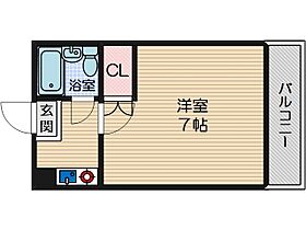 大阪府茨木市真砂2丁目（賃貸マンション1R・3階・18.90㎡） その2