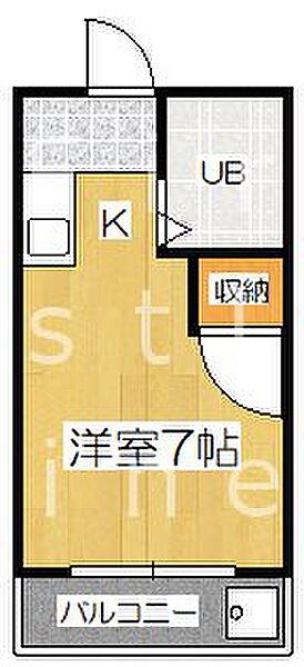 レスポアールオオニシ 303｜京都府京都市左京区岩倉幡枝町(賃貸マンション1R・3階・17.00㎡)の写真 その2