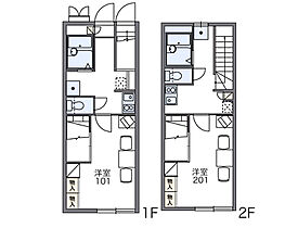 JOHNAN2 206 ｜ 新潟県上越市南城町１丁目4-4（賃貸アパート1K・2階・26.08㎡） その2